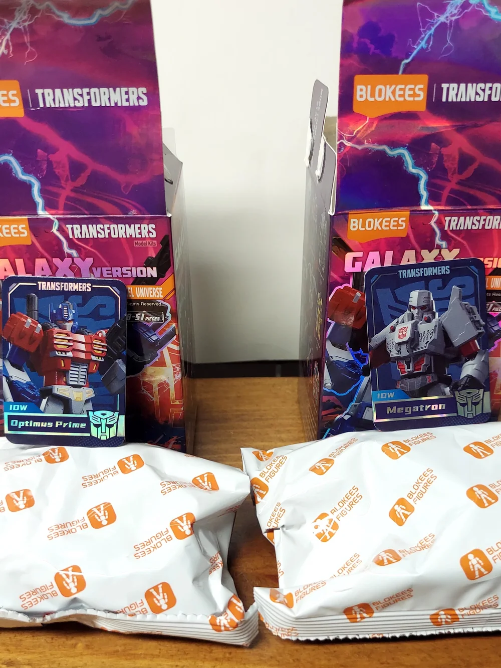 Blokees Transformers Galaxy Model Kits 7 Mystery Boxes from 06 Parallel Universe
